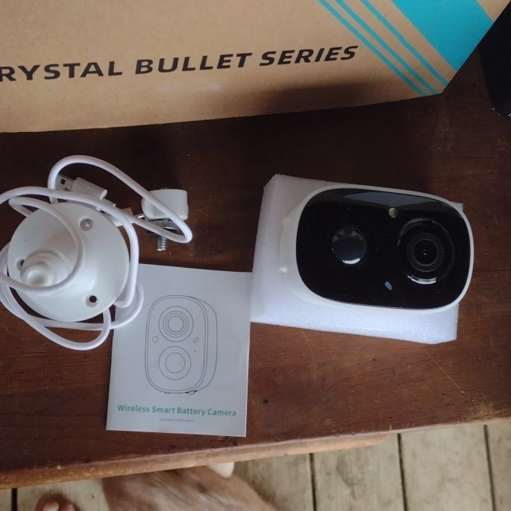 Hawkray Smart Battery Camera with HD Video NWT